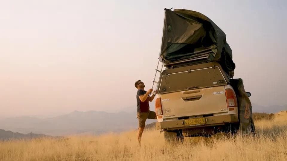 4x4 Camping Vehicles with Rooftop Tent